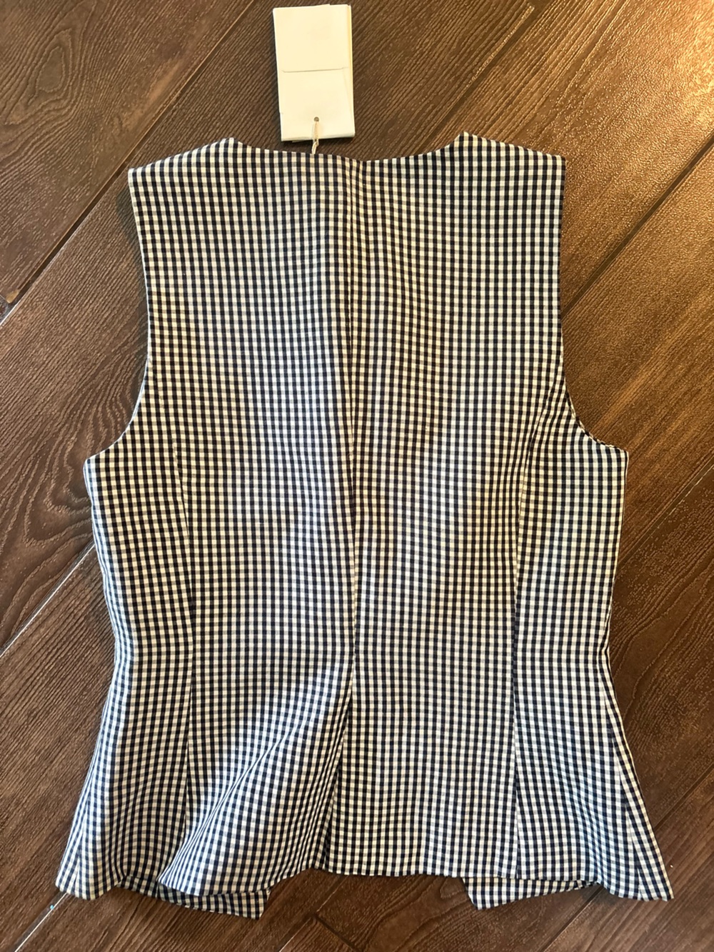 NWT Aritzia Regal Vest- Light Birch/Admiral 0 - Picture 4 of 4